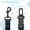 Car Seatbelts for Vehicle Nylon Pet Safety Seat Belt with Elastic Bungee Buffer Reflective & Durable Car Harness for Dogs pack of 2