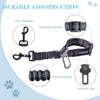 Car Seatbelts for Vehicle Nylon Pet Safety Seat Belt with Elastic Bungee Buffer Reflective & Durable Car Harness for Dogs pack of 2